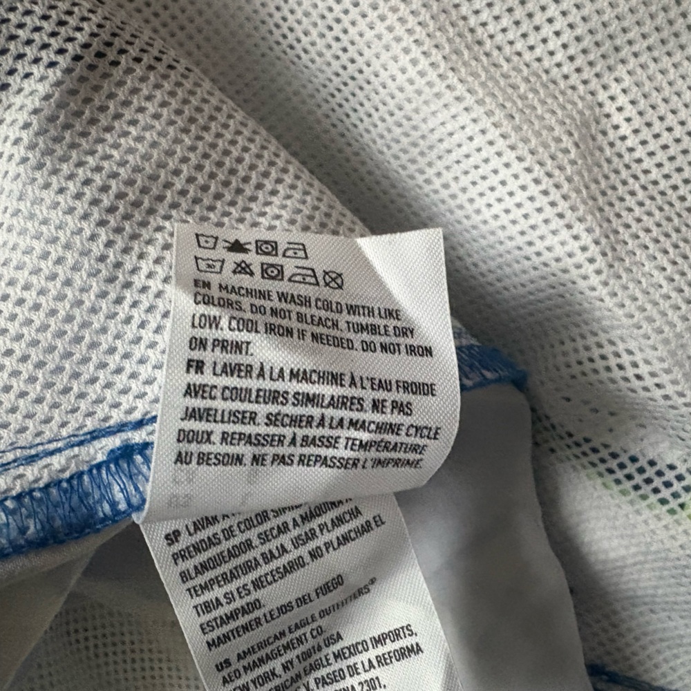 American Eagle Outfitters Blue Board Shorts - Picture 2 of 11